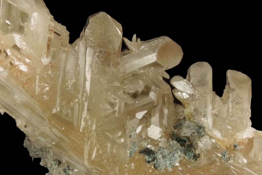 Cerussite (complexly twinned crystals) from Tsumeb Mine, Otavi-Bergland District, Oshikoto, Namibia