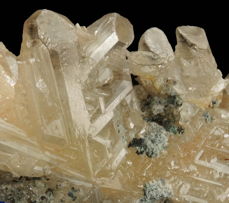 Cerussite (complexly twinned crystals) from Tsumeb Mine, Otavi-Bergland District, Oshikoto, Namibia