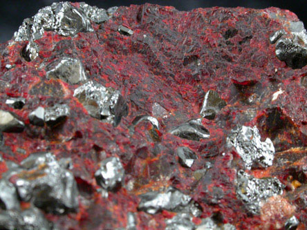 Zincite, Franklinite, Willemite from Franklin Mining District, Sussex County, New Jersey (Type Locality for Zincite and Franklinite)