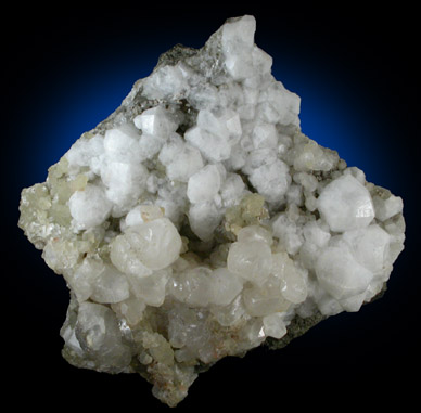 Analcime and Calcite from New Street Quarry, Paterson, Passaic County, New Jersey