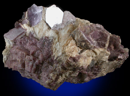 Lepidolite from Mount Apatite, Auburn, Androscoggin County, Maine