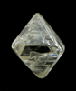 Diamond (1.58 carat octahedral crystal) from Diamantino, Mato Grosso, Brazil