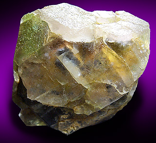 Fluorite from Road cut, Marmora, Canada