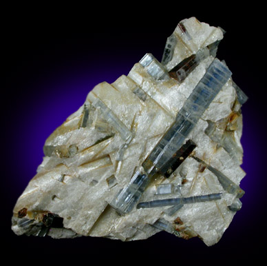 Kyanite and Staurolite from Pizzo Forno, near Faido, Ticino, Italy