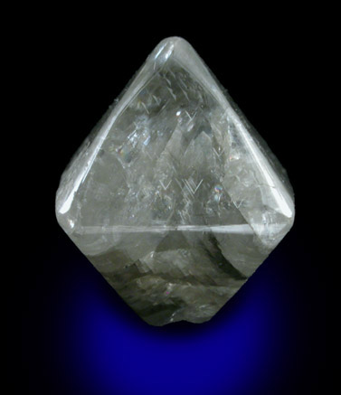 Diamond (4.90 carat octahedral crystal) from Northern Cape Province, South Africa
