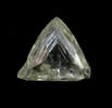 Diamond (1.35 carat macle, twinned crystal) from Free State (formerly Orange Free State), South Africa