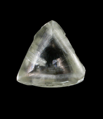 Diamond (1.81 carat macle, twinned crystal) from Free State (formerly Orange Free State), South Africa