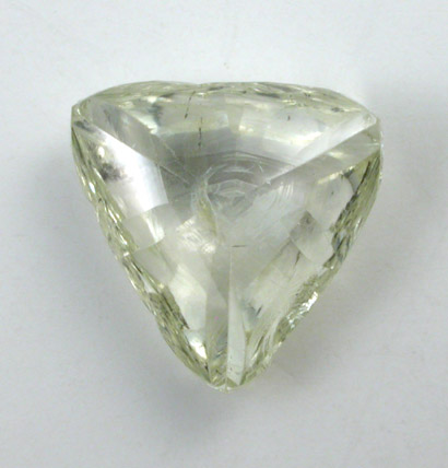 Diamond (1.83 carat macle, twinned crystal) from Free State (formerly Orange Free State), South Africa