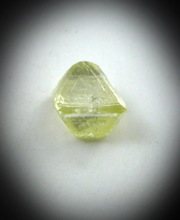 Diamond (0.14 carat octahedral crystal) from Kolmanskappe, Namibia