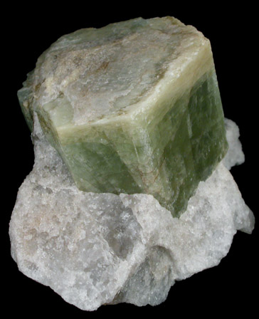 Beryl in Quartz from Beauregard Quarry, Alstead, Cheshire County, New Hampshire