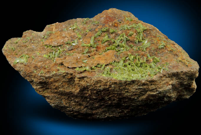 Pyromorphite from Wheatley Mine, Phoenixville District, Chester County, Pennsylvania