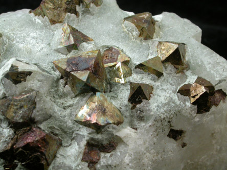 Pyrite in Calcite with Byssolite from French Creek Iron Mines, St. Peters, Chester County, Pennsylvania