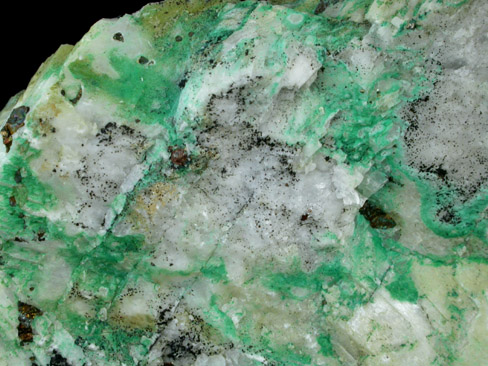 Malachite from French Creek Iron Mines, St. Peters, Chester County, Pennsylvania