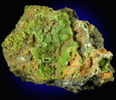 Pyromorphite, Galena from Wheatley Mine, Phoenixville, Chester County, Pennsylvania