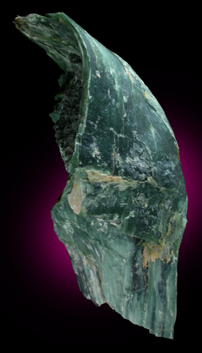 Antigorite var. Picrolite from Cedar Hill Quarry, State Line District, Lancaster County, Pennsylvania