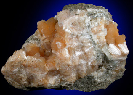 Stilbite from Moore's Station Quarry, 44 km northeast of Philadelphia, Mercer County, New Jersey