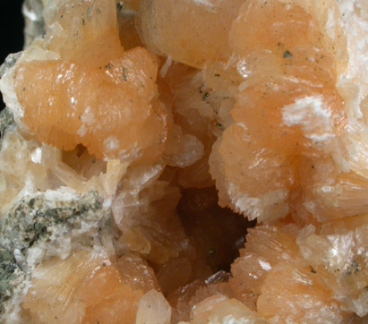 Stilbite from Moore's Station Quarry, 44 km northeast of Philadelphia, Mercer County, New Jersey