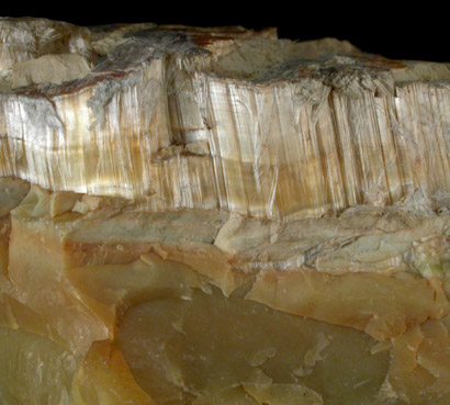 Clinochrysotile in Serpentine from Montville, Morris County, New Jersey