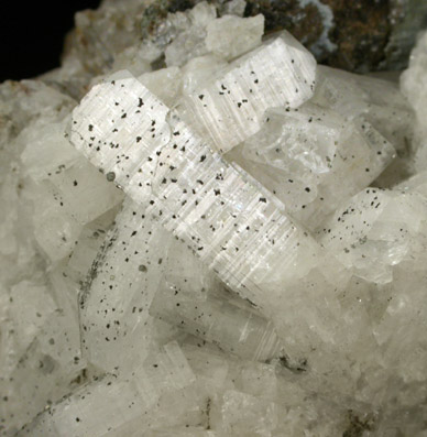 Apophyllite with Chalcopyrite and Pyrite from Falls of French Creek (Iron Mines), St. Peters, Chester County, Pennsylvania