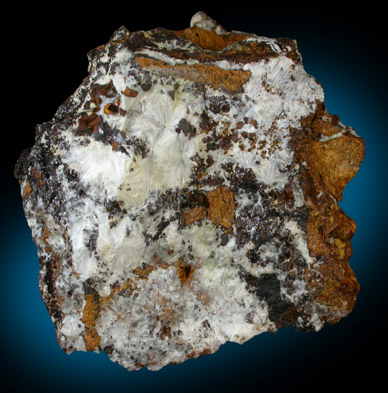 Wavellite from Hoffman's Iron Mine, Hellertown, Northampton County, Pennsylvania