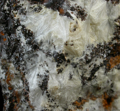 Wavellite from Hoffman's Iron Mine, Hellertown, Northampton County, Pennsylvania