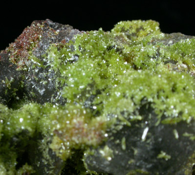 Mimetite on Quartz from Mexico