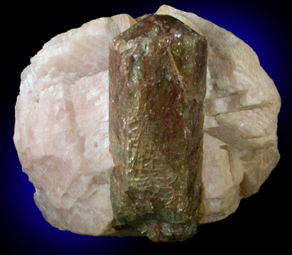 Fluorapatite in Calcite from Renfrew, Ontario, Canada