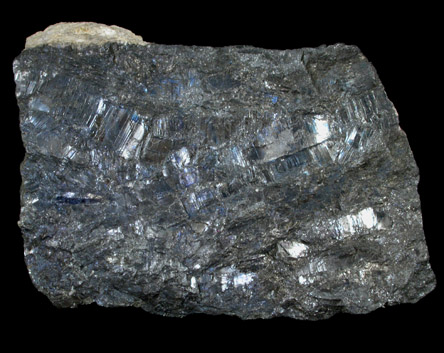 Stibnite with Bindheimite var. Stibioferrite from Santa Clara County, California
