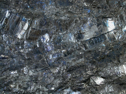 Stibnite with Bindheimite var. Stibioferrite from Santa Clara County, California