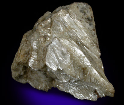 Muscovite pseudomorph after Spodumene (a.k.a. Cymatolite) from Goshen, Hampshire County, Massachusetts