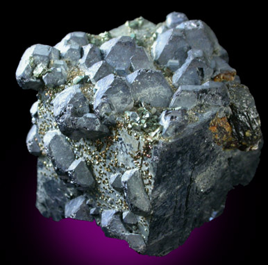Galena with Chalcopyrite from Tri-State Lead-Zinc Mining District, near Joplin, Jasper County, Missouri