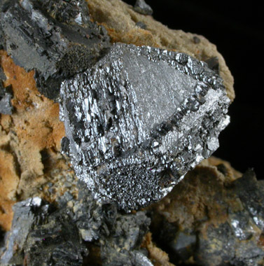Sphalerite with Galena from Picher District, Ottawa County, Oklahoma