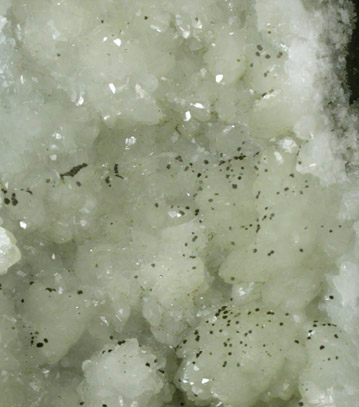 Datolite with Chamosite and Pyrite from Millington Quarry, Bernards Township, Somerset County, New Jersey