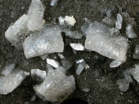 Heulandite-Ca on Quartz from New Street Quarry, Paterson, Passaic County, New Jersey