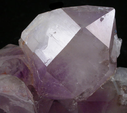 Quartz var. Amethyst from Jackson's Crossroads, Wilkes County, Georgia