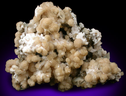Stilbite and Albite from Summit Quarry, Union County, New Jersey