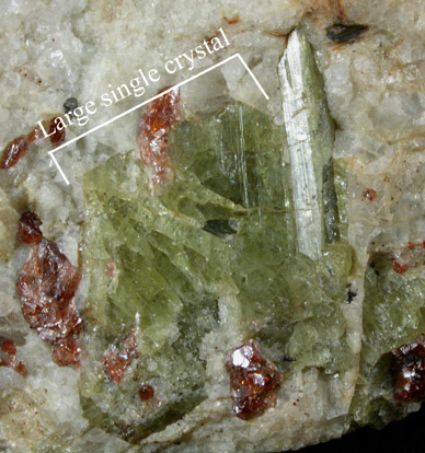 Chrysoberyl from Haddam, Middlesex County, Connecticut