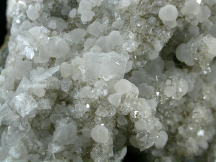 Thomsonite, Chabazite, Stilbite from Garron Plateau, County Antrim, Northern Ireland