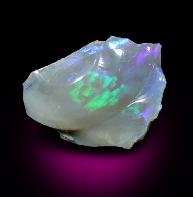 Opal var. Precious Opal from New South Wales, Australia