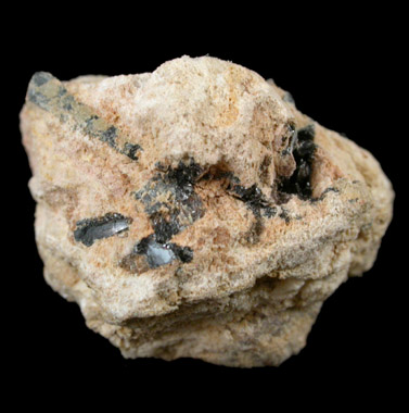 Samarskite-(Y) from Lawson Peak, San Diego County, California