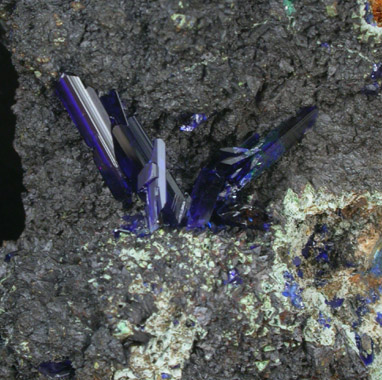 Azurite from Bisbee, Warren District, Cochise County, Arizona