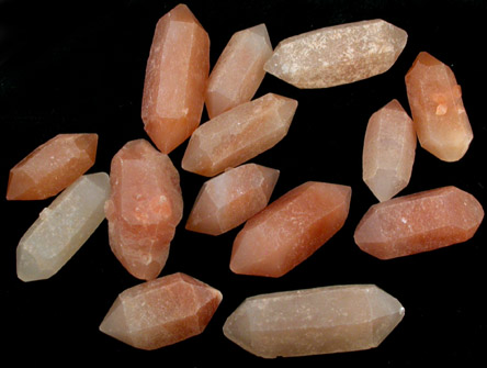 Quartz var. Pecos Diamonds from Pecos River, Roswell, New Mexico