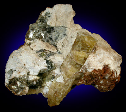 Beryl from McGinnis Mine, Wentworth, Grafton County, New Hampshire