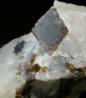 Cryolite with Siderite from Ivigtut, Arsuk Firth (Arsukfjord), Kitaa Province, Greenland (Type Locality for Cryolite)