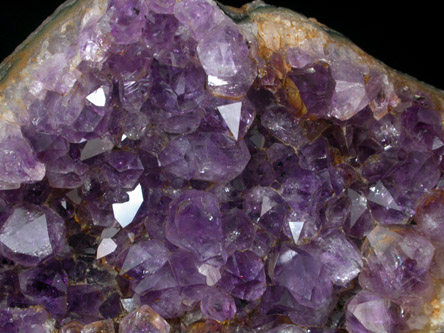 Quartz var. Amethyst from Catalan Agate-Amethyst District, Souther Paran Basalt Basin, Artigas, Uruguay