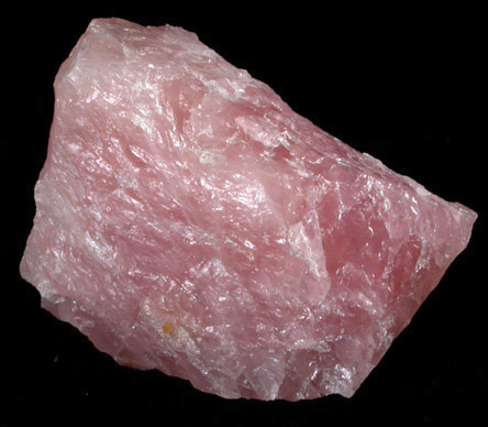 Quartz var. Rose from Custer District, Black Hills, South Dakota