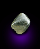 Diamond (0.98 carat octahedral crystal) from Mirny, Republic of Sakha (Yakutia), Siberia, Russia