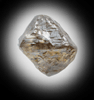 Diamond (3.31 carat octahedral crystal) from Northern Cape Province, South Africa