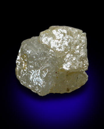 Diamond (3.86 carat intergrown cubic crystals) from Mbuji-Mayi (Miba), Democratic Republic of the Congo