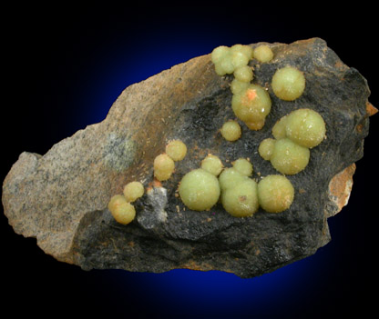 Wavellite from Pencil Bluff, Montgomery County, Arkansas